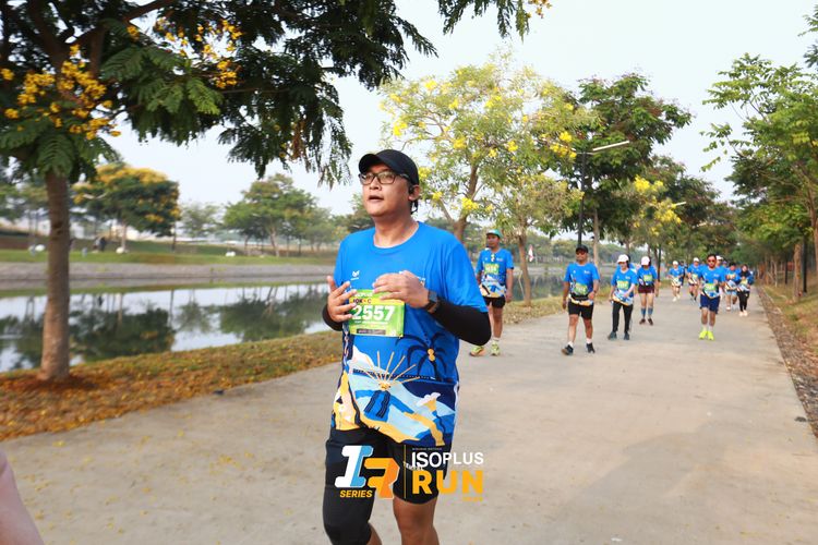 Race photo from ISOPlus Run 2024 Jakarta