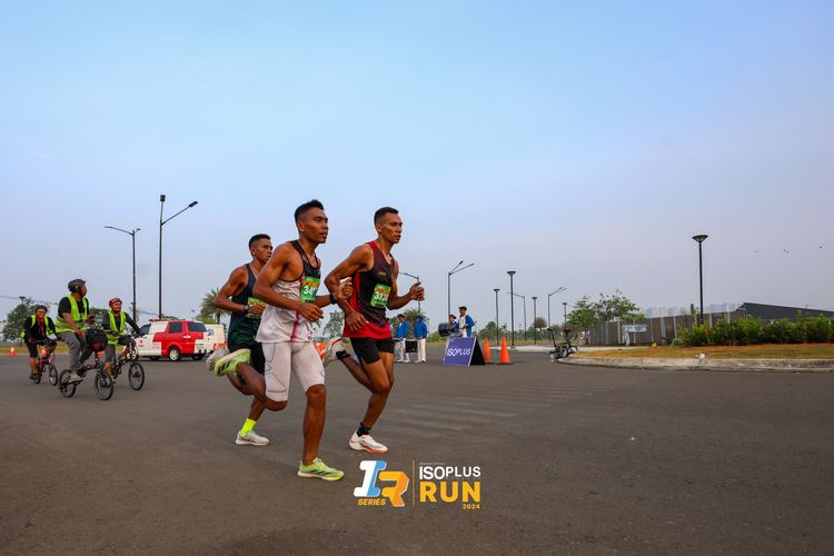 Race photo from ISOPlus Run 2024 Jakarta