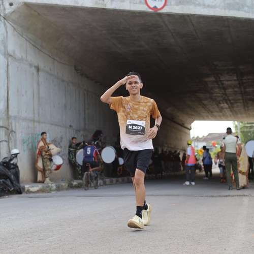 Race photo from KEDIRI HALF MARATHON 2026