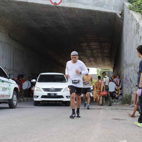 Race photo from KEDIRI HALF MARATHON 2026