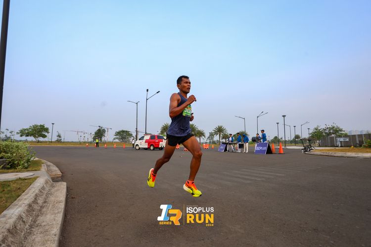 Race photo from ISOPlus Run 2024 Jakarta