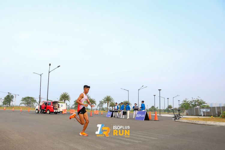 Race photo from ISOPlus Run 2024 Jakarta
