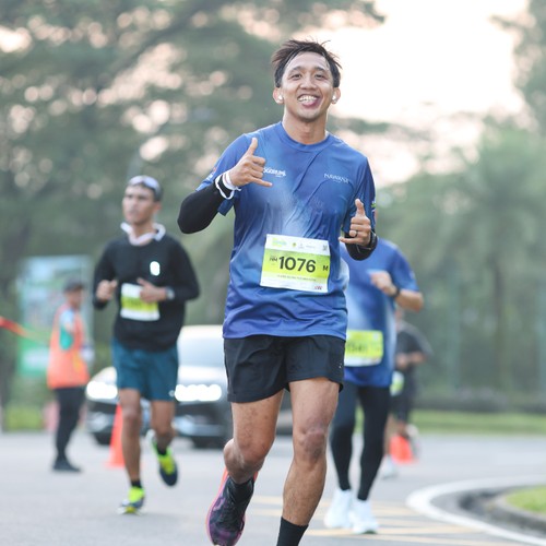Race photo from BOGORUN 2026