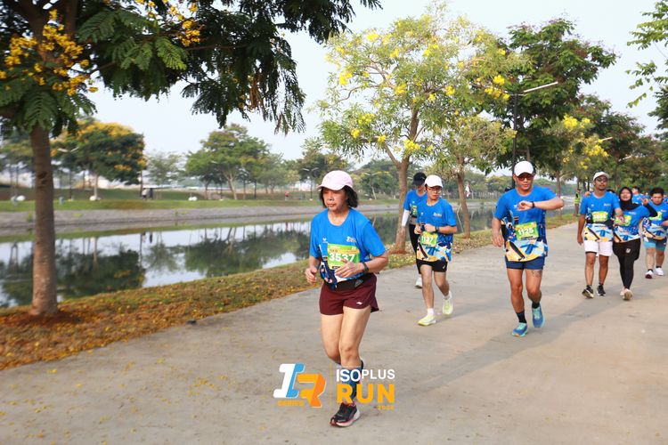 Race photo from ISOPlus Run 2024 Jakarta