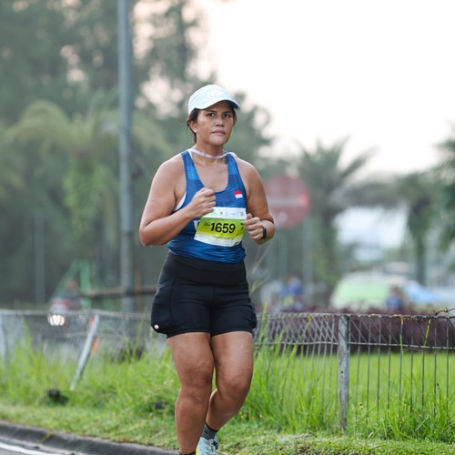 Race photo from BOGORUN 2026