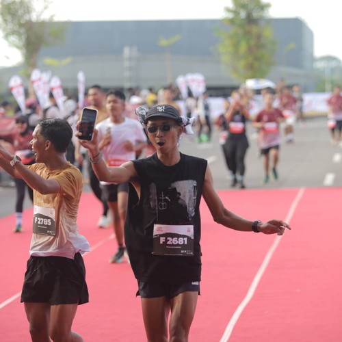 Race photo from KEDIRI HALF MARATHON 2026