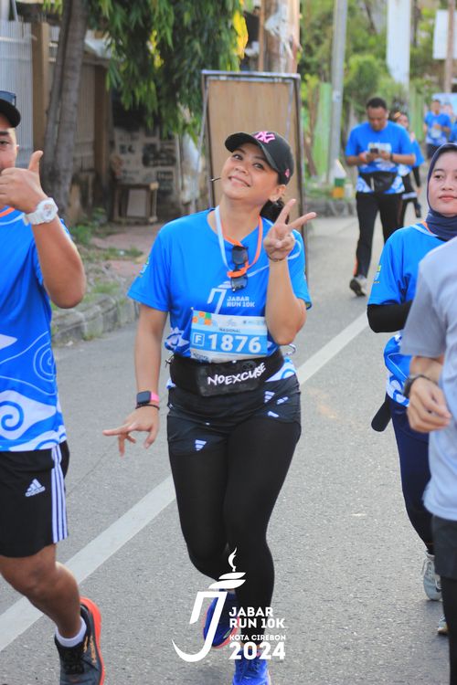 Race photo from Jabar Run 10K 2024
