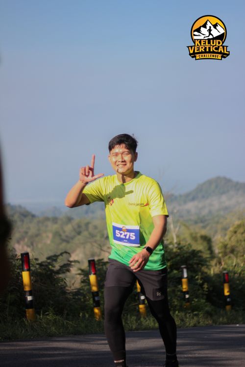 Race photo from Kelud Vertical Challenge 2024