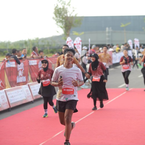 Race photo from KEDIRI HALF MARATHON 2026
