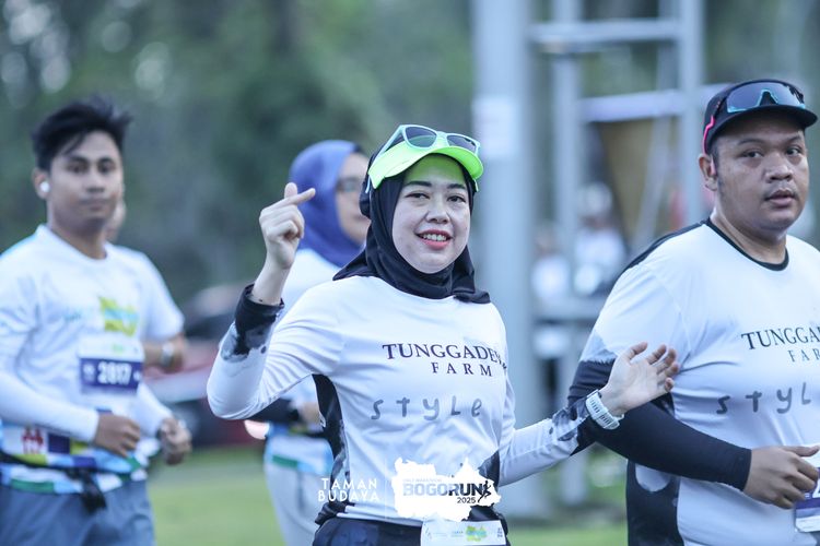 Race photo from Taman Budaya x BOGORUN 2025