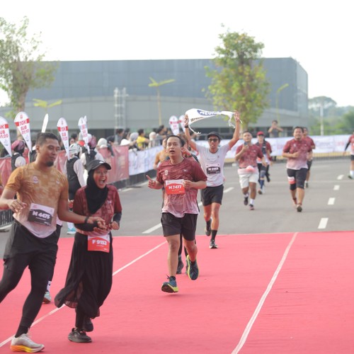 Race photo from KEDIRI HALF MARATHON 2026
