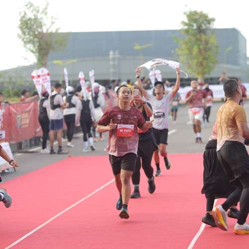 Race photo from KEDIRI HALF MARATHON 2026