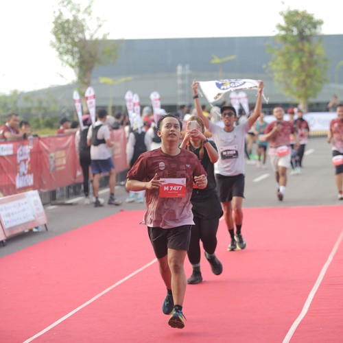 Race photo from KEDIRI HALF MARATHON 2026