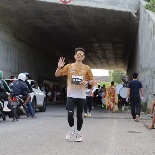 Race photo from KEDIRI HALF MARATHON 2026