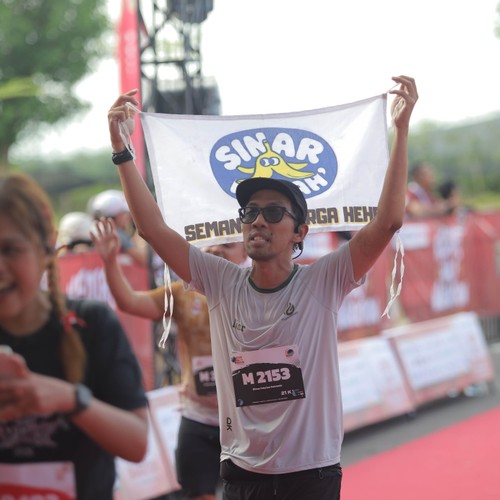 Race photo from KEDIRI HALF MARATHON 2026