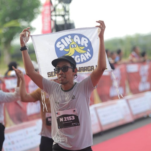 Race photo from KEDIRI HALF MARATHON 2026