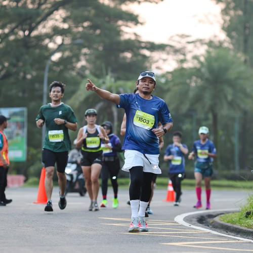 Race photo from BOGORUN 2026