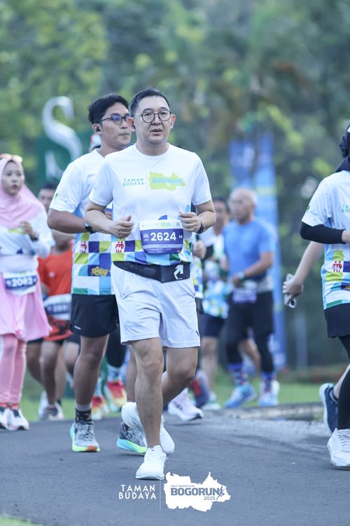 Race photo from Taman Budaya x BOGORUN 2025
