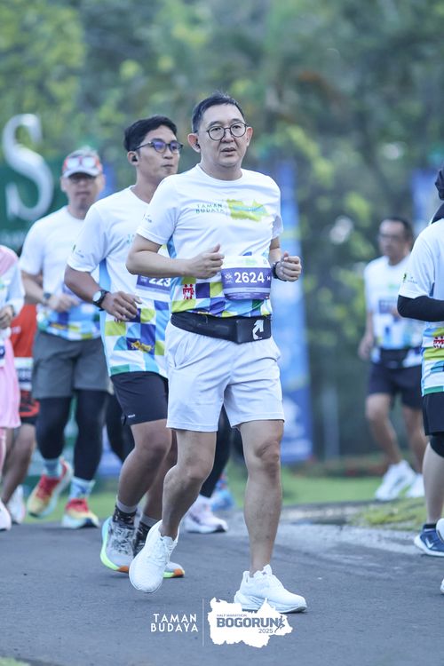 Race photo from Taman Budaya x BOGORUN 2025