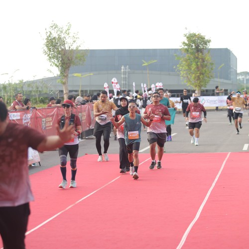 Race photo from KEDIRI HALF MARATHON 2026