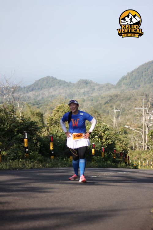 Race photo from Kelud Vertical Challenge 2024