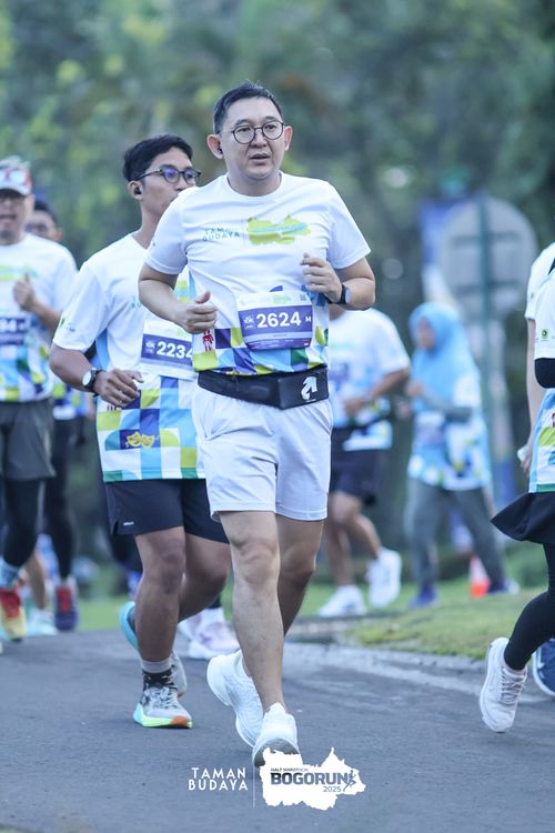 Race photo from Taman Budaya x BOGORUN 2025