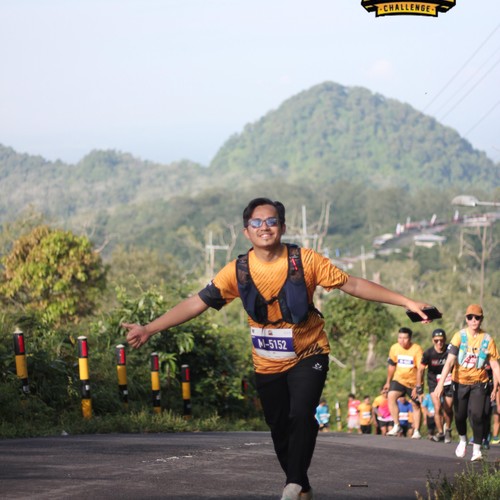 Race photo from KELUD VERTICAL CHALLENGE 2025