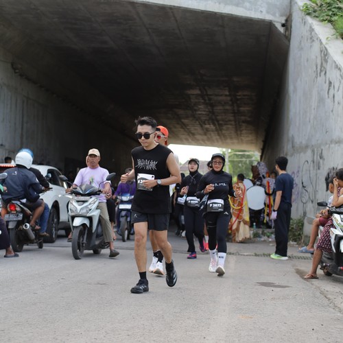 Race photo from KEDIRI HALF MARATHON 2026