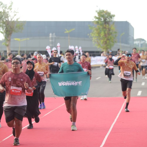 Race photo from KEDIRI HALF MARATHON 2026