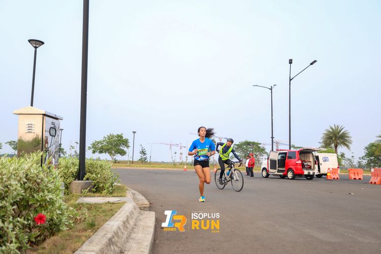 Race photo from ISOPlus Run 2024 Jakarta