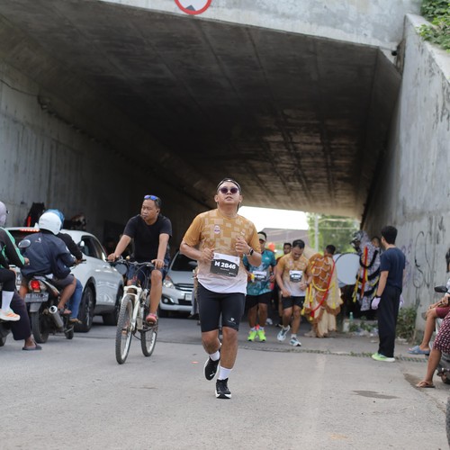 Race photo from KEDIRI HALF MARATHON 2026