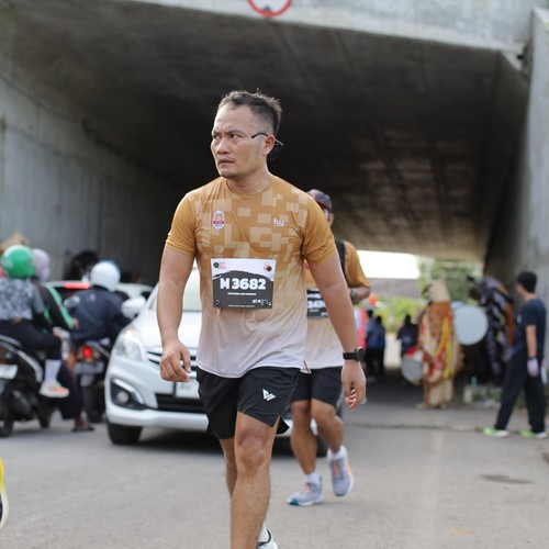 Race photo from KEDIRI HALF MARATHON 2026