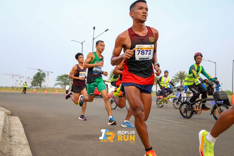 Race photo from ISOPlus Run 2024 Jakarta