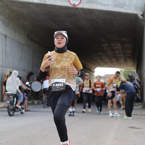 Race photo from KEDIRI HALF MARATHON 2026