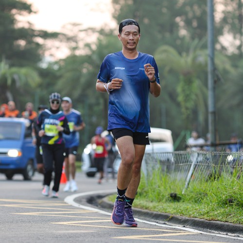 Race photo from BOGORUN 2026