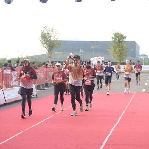 Race photo from KEDIRI HALF MARATHON 2026