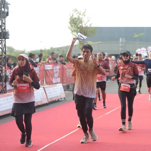 Race photo from KEDIRI HALF MARATHON 2026