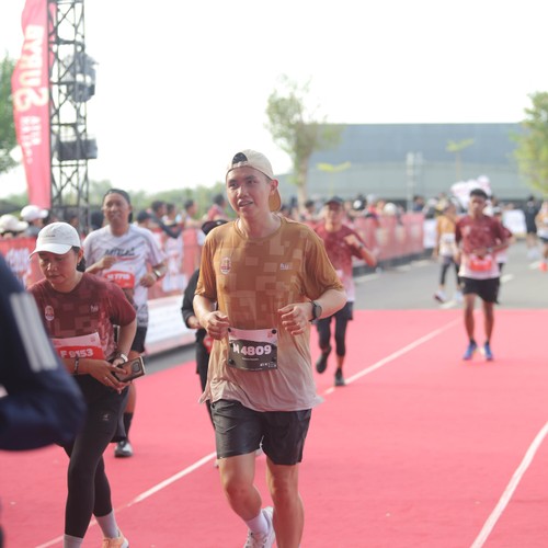 Race photo from KEDIRI HALF MARATHON 2026