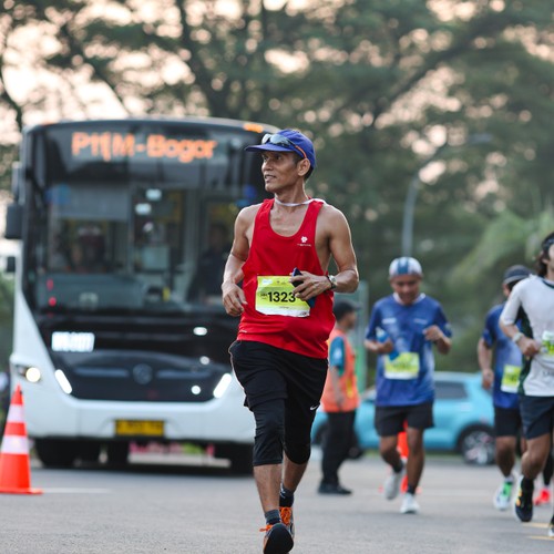 Race photo from BOGORUN 2026