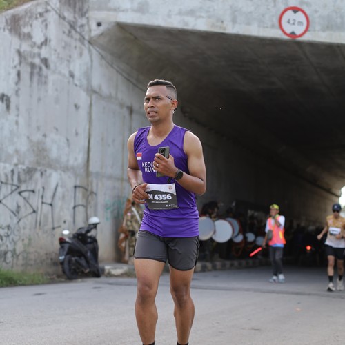 Race photo from KEDIRI HALF MARATHON 2026