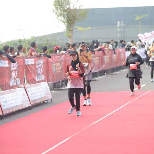 Race photo from KEDIRI HALF MARATHON 2026