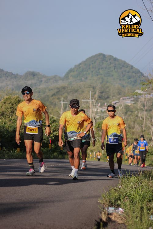 Race photo from Kelud Vertical Challenge 2024
