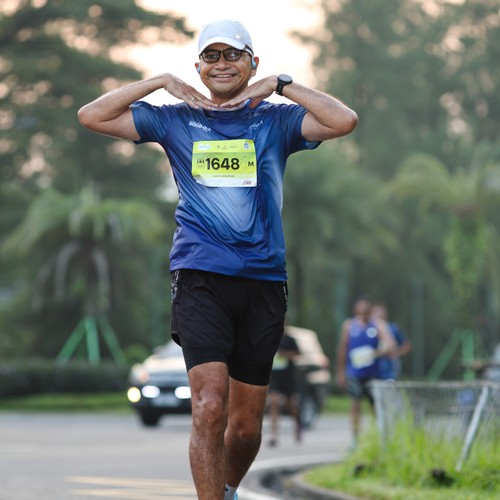 Race photo from BOGORUN 2026