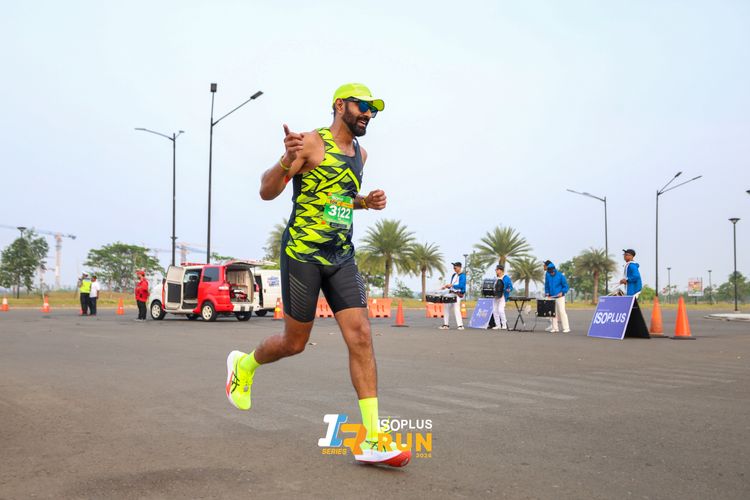 Race photo from ISOPlus Run 2024 Jakarta