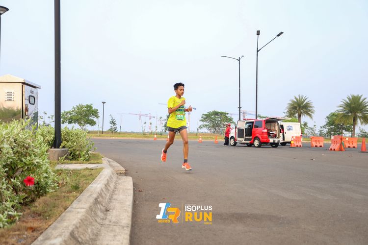 Race photo from ISOPlus Run 2024 Jakarta