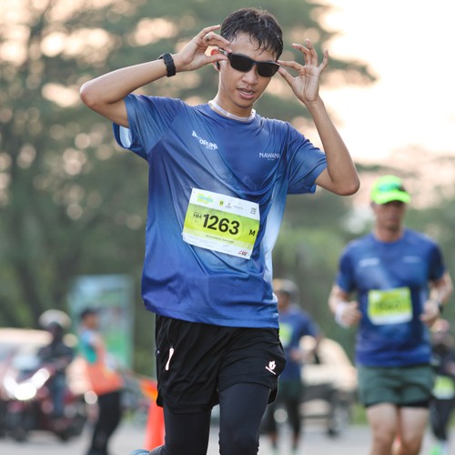 Race photo from BOGORUN 2026