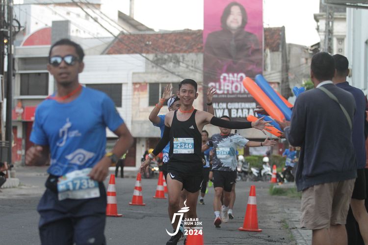 Race photo from Jabar Run 10K 2024