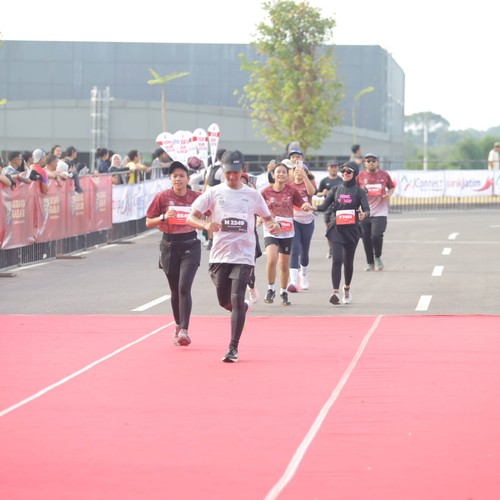 Race photo from KEDIRI HALF MARATHON 2026