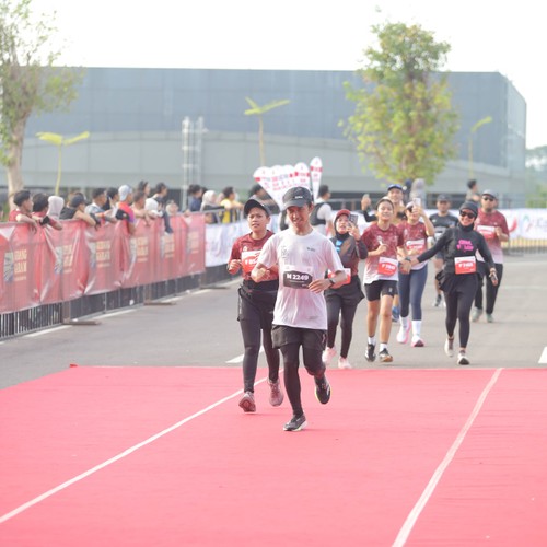 Race photo from KEDIRI HALF MARATHON 2026