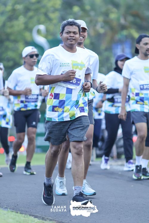 Race photo from Taman Budaya x BOGORUN 2025